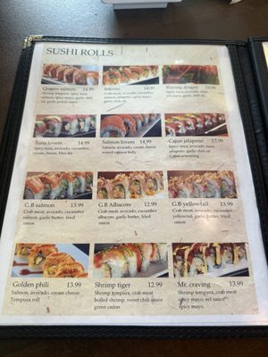 Menu photo 7 Hanamaru Sushi La Habra, CA