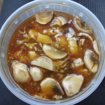 China Delight - #27 Hot & Sour Soup, at China Delight in Winsted, CT. - Chinese Near Me - Winsted, Connecticut