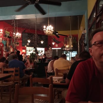 Mayfel's - Nice vibe here. No waiting, Friday night, patio right across from Pritchard Park drums! - Southern Near Me - Asheville, North Carolina Mayfel's - Nice vibe here. No waiting, Friday night, patio right across from Pritchard Park drums! - Southern Near Me - Asheville, North Carolina