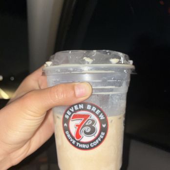 7 Brew Coffee - cookie butter iced coffee 1%coffee 99% milk - Coffee & Tea Near Me - Spring, Texas
