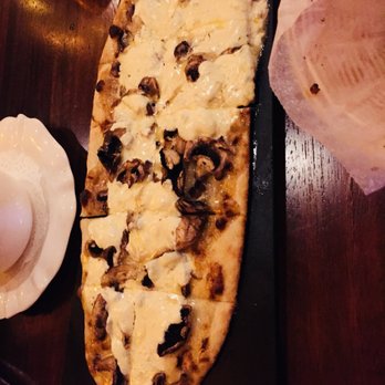 Sahara Restaurant - Mushroom gorgonzola flatbread - Mediterranean Near Me - Manville, New Jersey Sahara Restaurant - Mushroom gorgonzola flatbread - Mediterranean Near Me - Manville, New Jersey