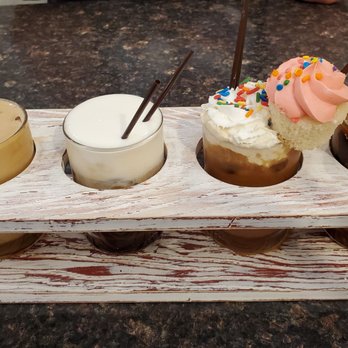 The Ettlin's Cafe - Coffee flight..yum! - Cafes Near Me - New Prague, Minnesota