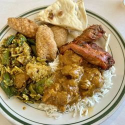 India's Restaurant - My buffet selections (round one!)