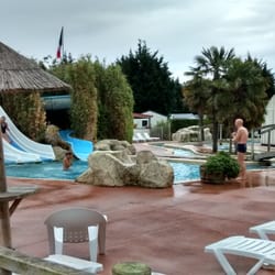 Sandaya - Camping Côte de Nacre - Autre vue de la piscine extérieure.
