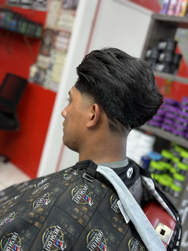 Fresh Out The Barbershop Logo