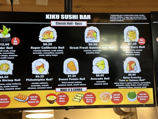 Menu photo 6 Kiku Shushi Bar New Albany, OH