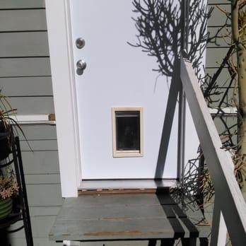 Blessed Hands Handyman Services - Installed a dog door from scratch - Handyman Near Me