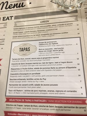 Menu photo 2 Half Time Colombes, 92