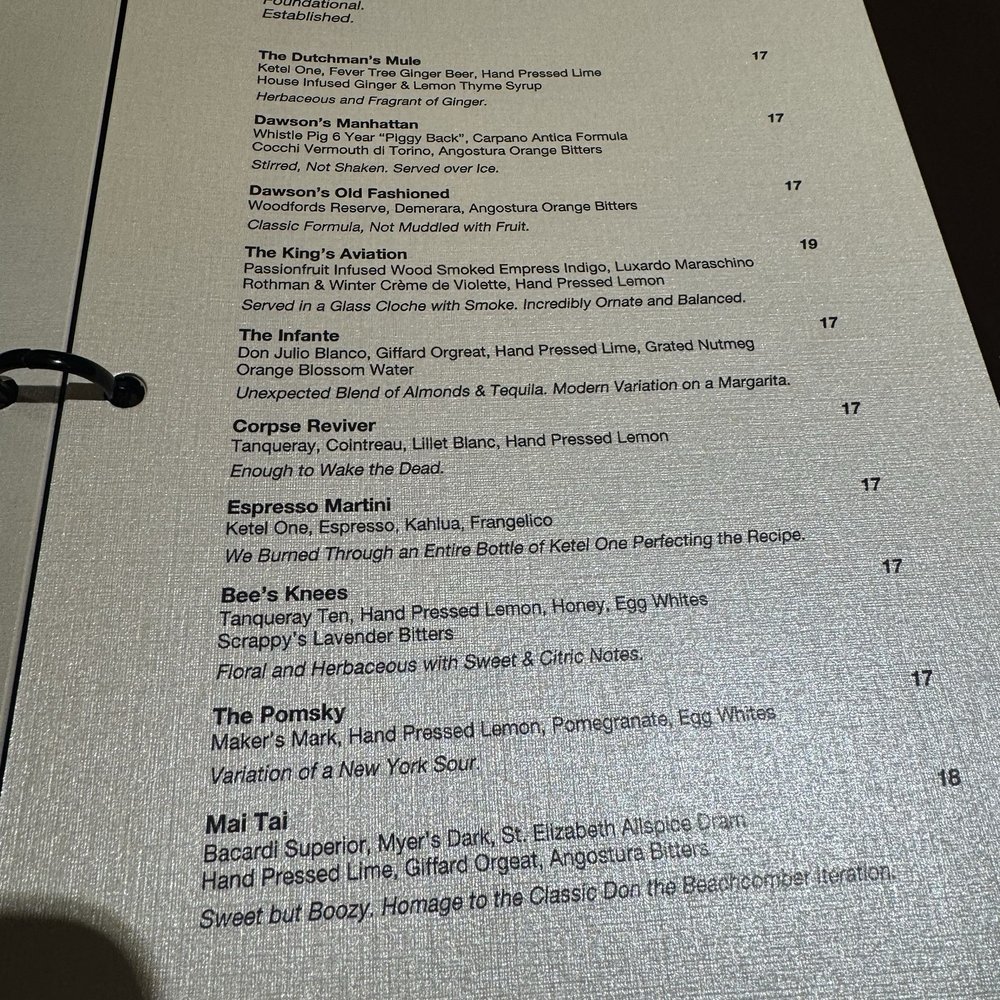 Dawson's - Menu - Steakhouses Near Me - Sacramento, California Dawson's - Menu - Steakhouses Near Me - Sacramento, California