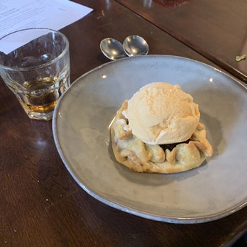 Farmers Gastropub - Blackberry Tartlet & Weller bourbon - Gastropubs Near Me - Springfield, Missouri