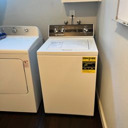 New 'old school style-the BEST!' washer installed New 'old school style-the BEST!' washer installed