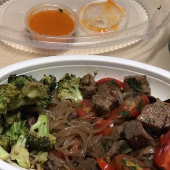 Bolay - Steak little boi upcharge on tomatoes. Thai spicy sauce is good - New American Near Me - Oviedo, Florida