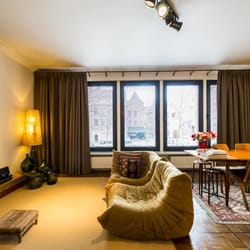 Aplace Antwerp - first floor flat: living area