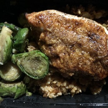 Bosscat Kitchen & Libations - Cajun Brick Chicken - tasty and kinda spicy - New American Near Me - Irvine, California