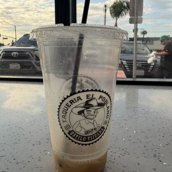 Taqueria El Poblano - Horchata - Mexican Near Me - Anaheim, California