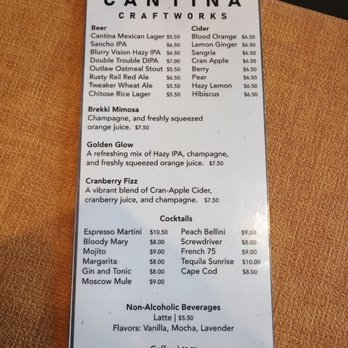 Brekki Brekki - Drink menu - Breakfast & Brunch Near Me - Albuquerque, New Mexico
