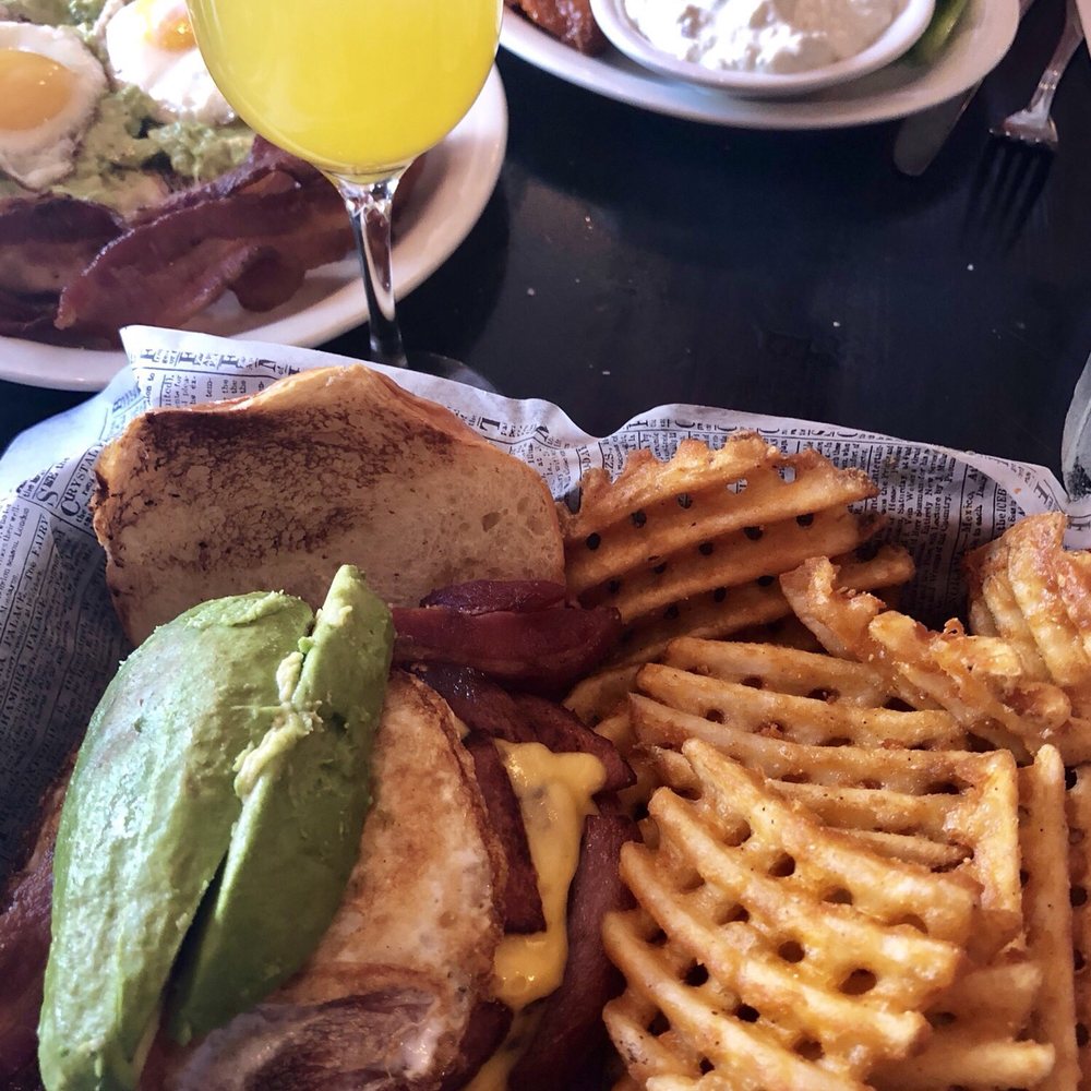 The Committed Pig - Kitchen Sinker with waffle fries - Breakfast & Brunch Near Me - Morristown, New Jersey The Committed Pig - Kitchen Sinker with waffle fries - Breakfast & Brunch Near Me - Morristown, New Jersey