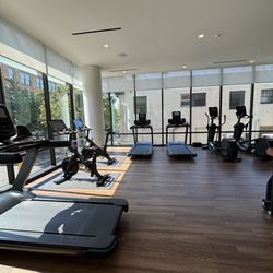 AC Hotel by Marriott San Rafael - Gym. Peloton brand equipment.