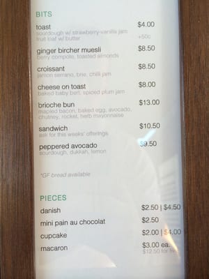 Menu photo 4 The Tiller Coffee Alderley, QLD