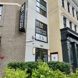 Midtown Jewelers - Outside / Exterior pic of shop - located on 2nd floor, downtown historic old town Herndon