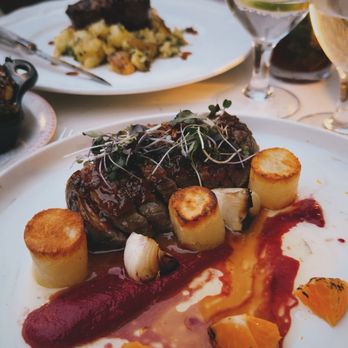 Le Sud Mediterranean Kitchen - Duck and fondant potatoes - Mediterranean Near Me - Chicago, Illinois