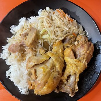 Oriental Mart - Chicken Adobo Rice & Pancit - Filipino Near Me - Seattle, Washington