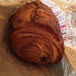 Pain au chocolat. It's always huge. Pain au chocolat. It's always huge.