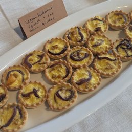 Vegan Butternut Squash and Red Onion Quiche