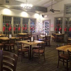The Grille at Challedon - Nice looking dining room with a quaint Charlie Brown Christmas tree.