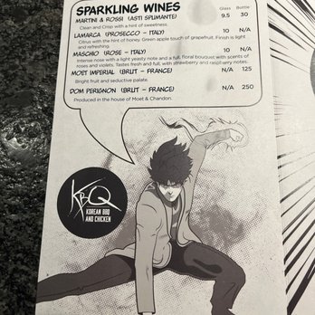 KBQ Loves Park - Back of the wine list - Barbeque Near Me - Loves Park, Illinois KBQ Loves Park - Back of the wine list - Barbeque Near Me - Loves Park, Illinois