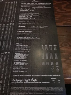 Menu photo 7 The Loose Moose Toronto, ON