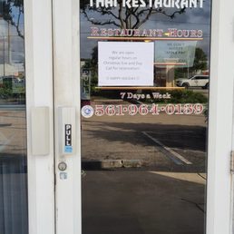 Exterior outside entrance of Sabai - They accept apple pay - Boynton Beach, Florida Exterior outside entrance of Sabai - They accept apple pay - Boynton Beach, Florida