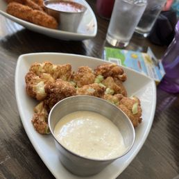 Cauliflower and Mozz Sticks