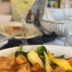 Vic & Angelo's - Potatoes and green beans, carrots, zucchini and squash
