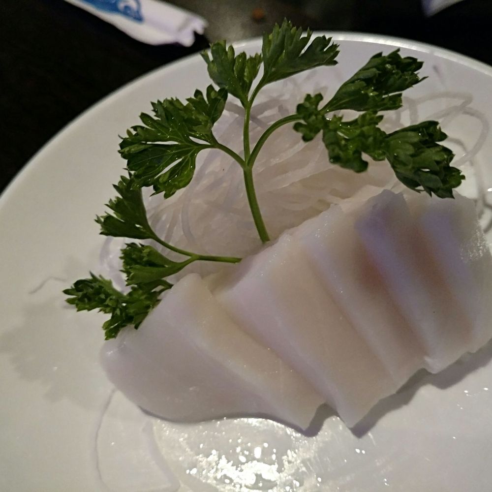 Ginza - White tuna (escolar) sashimi - limit 6 pieces. - Sushi Bars Near Me - Sarasota, Florida Ginza - White tuna (escolar) sashimi - limit 6 pieces. - Sushi Bars Near Me - Sarasota, Florida