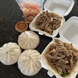 Steak & Cheese Steamed Bun
