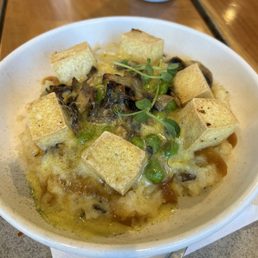 Creamy mushroom risotto