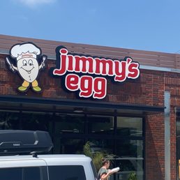 Exterior outside entrance of Jimmy’s Egg - Oklahoma City, Oklahoma Exterior outside entrance of Jimmy’s Egg - Oklahoma City, Oklahoma