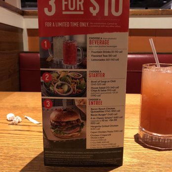 Chili's - 3 for $10! - Tex-Mex Near Me - Glendora, California