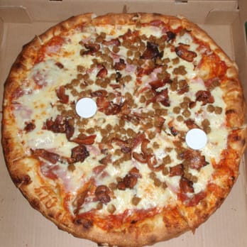 Gabriel Pizza - Meatsa Pizza - pepperoni, ham, bacon, & sausage - Pizza Near Me - Ottawa, Ontario