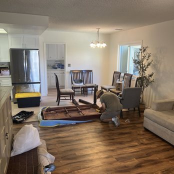 Next Move - Dining table (disassembled at old house, reassembled at new house) - Movers Near Me - Rosemead, California