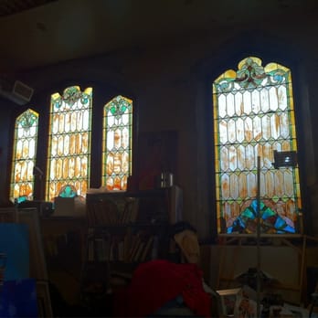 Harrison Center - Stained glass in many studios - Art Galleries Near Me - Indianapolis, Indiana