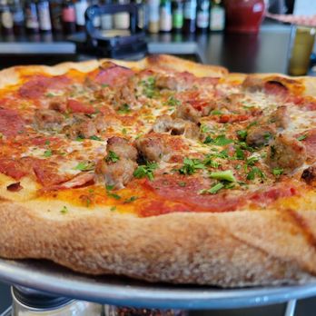 Pie Punks - Mauro's Multo Meat - Round - Pizza Near Me - San Francisco, California Pie Punks - Mauro's Multo Meat - Round - Pizza Near Me - San Francisco, California