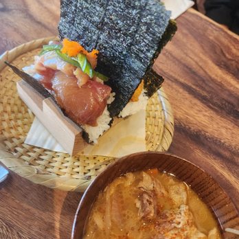 Gohan - Soy marinated hamachi and jalapeño hand roll *special - Japanese Near Me - Honolulu, Hawaii