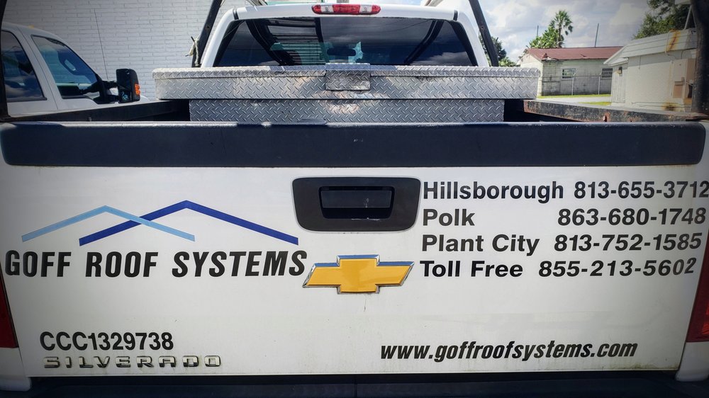 Slide of Goff Roof Systems