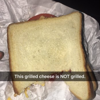 Sonic Drive-In - This is supposed to be a grilled cheese. It is absolutely not grilled!! #solfbread - Fast Food Near Me - Kent, Washington