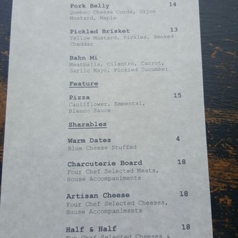 Salt & Brick - Lunch menu - Tapas/Small Plates Near Me - Kelowna, British Columbia