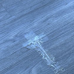 Hot Yoga Markham - Floors being taped instead of being repaired. It's been like this for 5-6 months