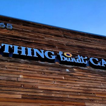 Nothing Bundt Cakes - a sign on the side of a building - Bakeries Near Me - Carlsbad, California Nothing Bundt Cakes - a sign on the side of a building - Bakeries Near Me - Carlsbad, California