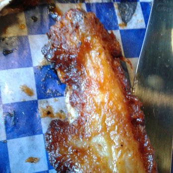 Famous Dave's - My scrawny chicken wing with what looked like a bite already missing! - Barbeque Near Me - Branson, Missouri